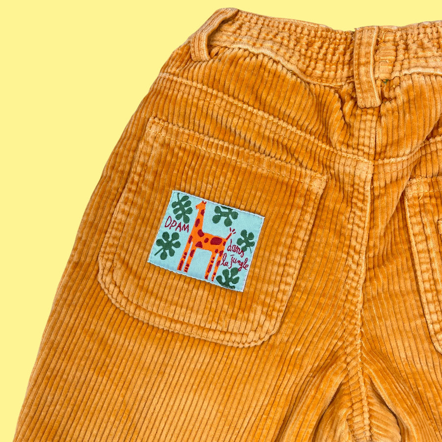 Pantalon velours doublé 6 ans