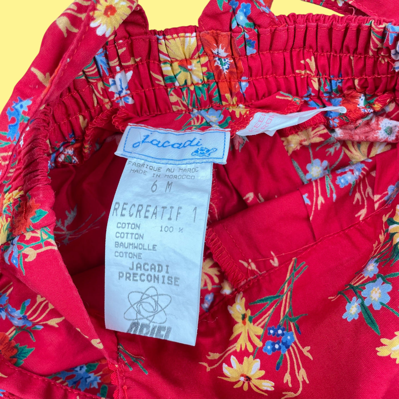 Salopette Jacadi fleurie 3-6 mois