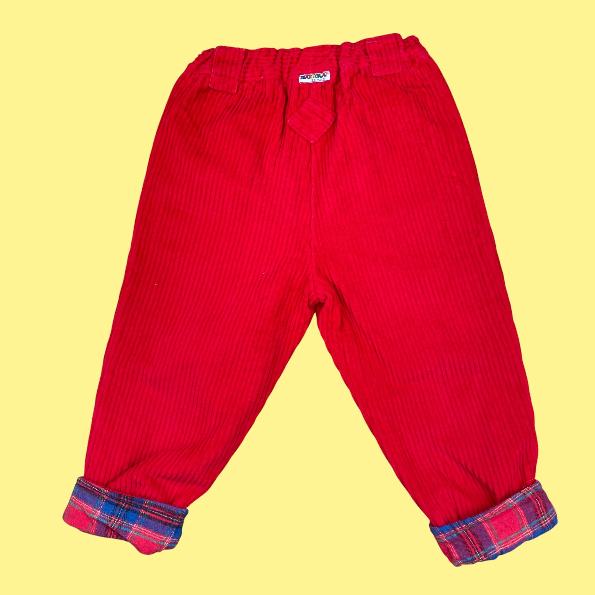 Pantalon velours revers 2-3 ans