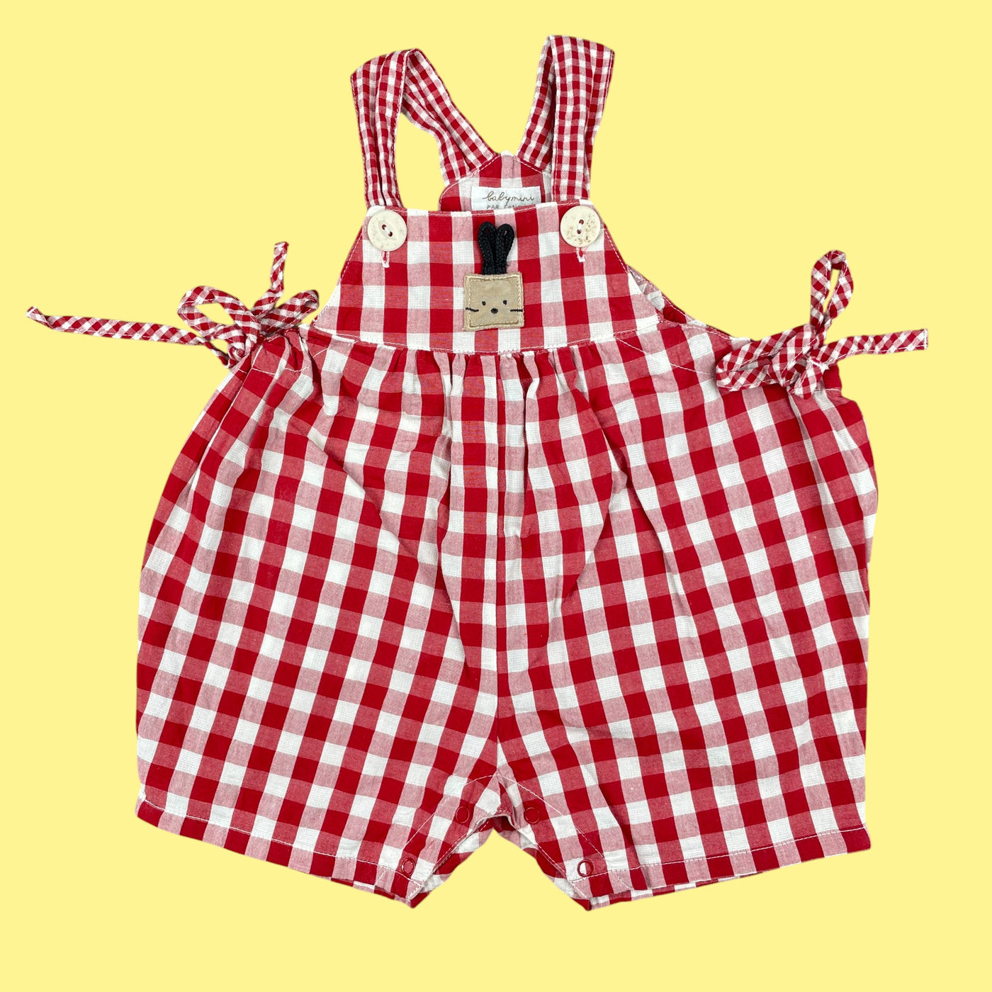 Salopette Catimini vichy 3 mois