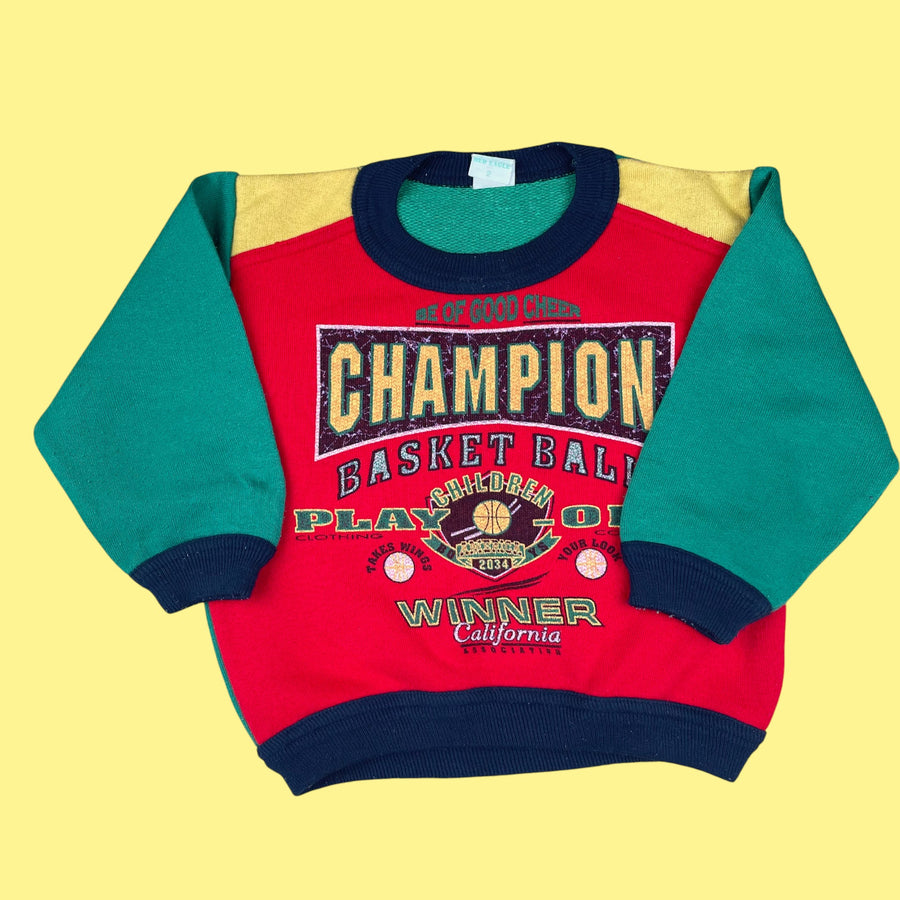 Ensemble color block vintage 18 mois