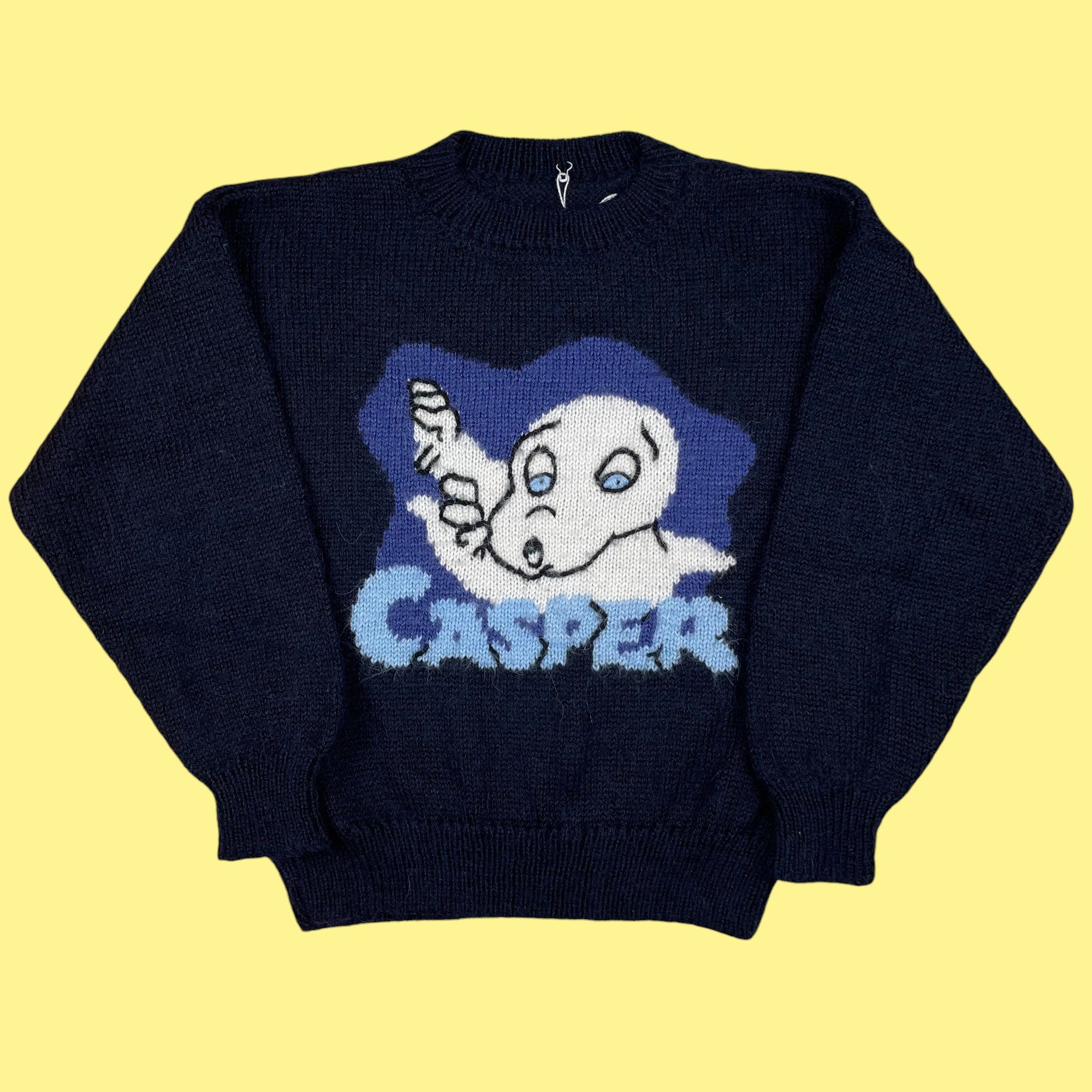 Pull fait main Casper 7 ans