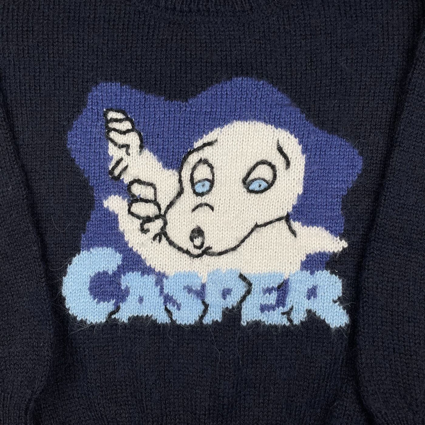 Pull fait main Casper 7 ans