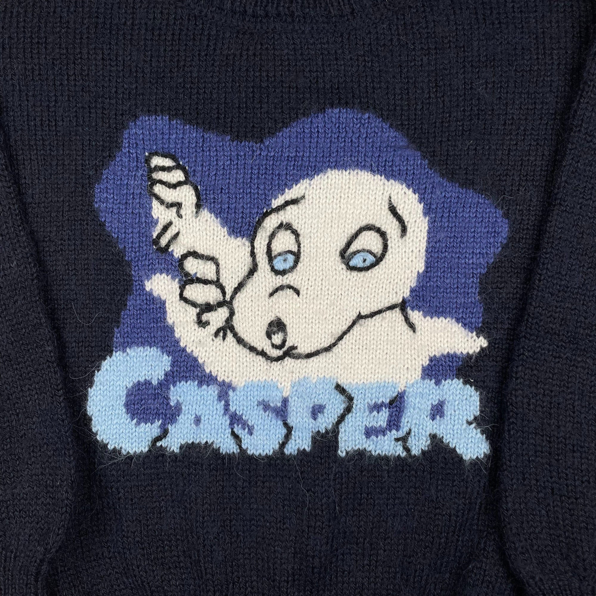 Pull fait main Casper 7 ans