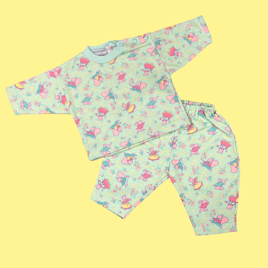 Ensemble souris pastel 6 mois