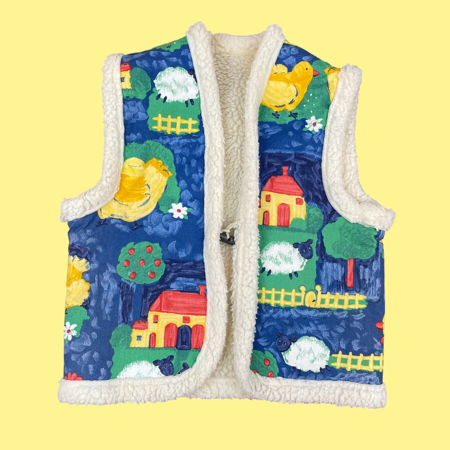 Gilet sans manches 6-8 ans