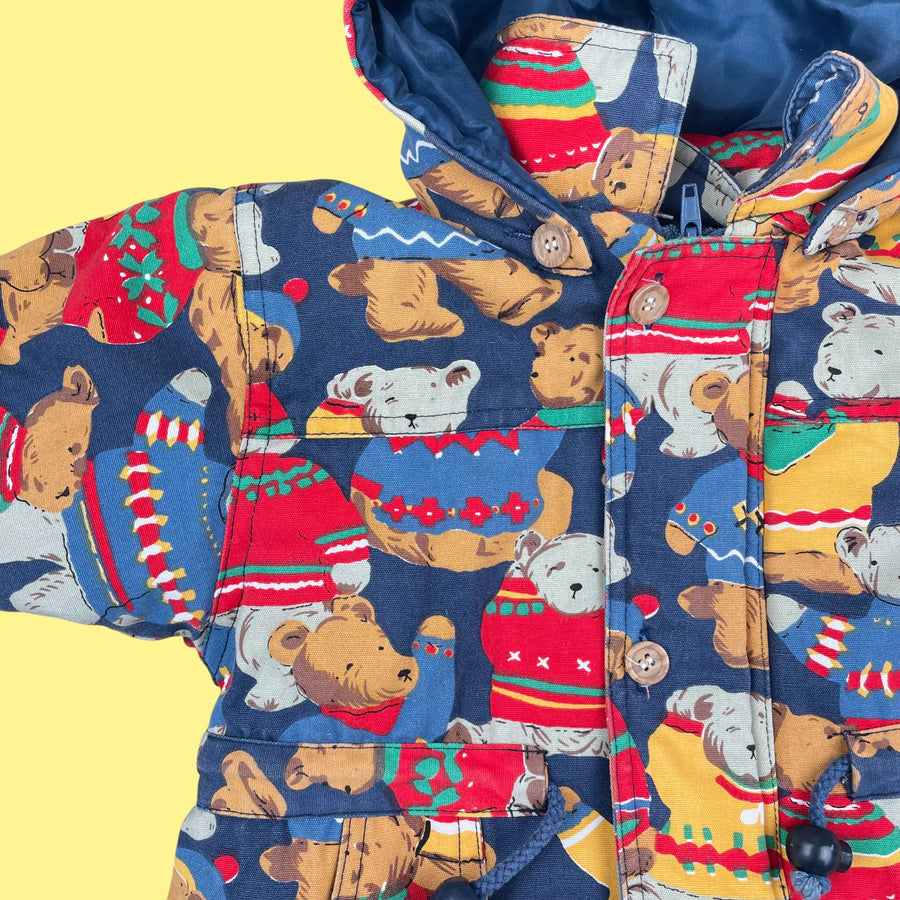 Combi-pilote nounours 12-18 mois