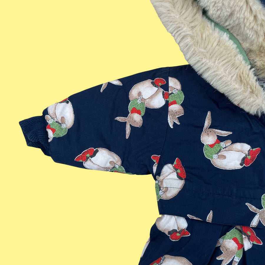 Combi-pilote lapins Catimini 12 mois