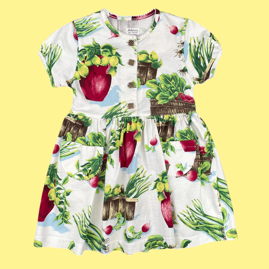 Robe radis Catimini vintage 5 ans