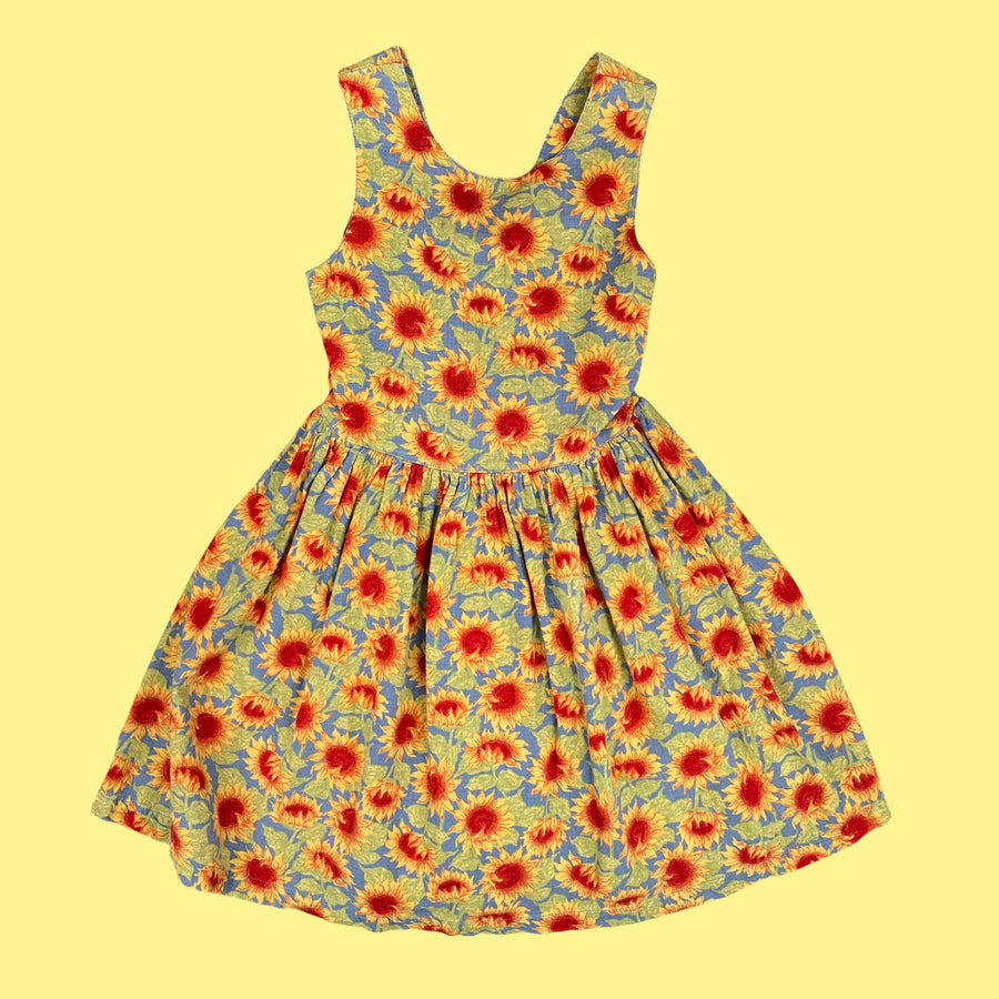 Robe tournesols 2-3 ans