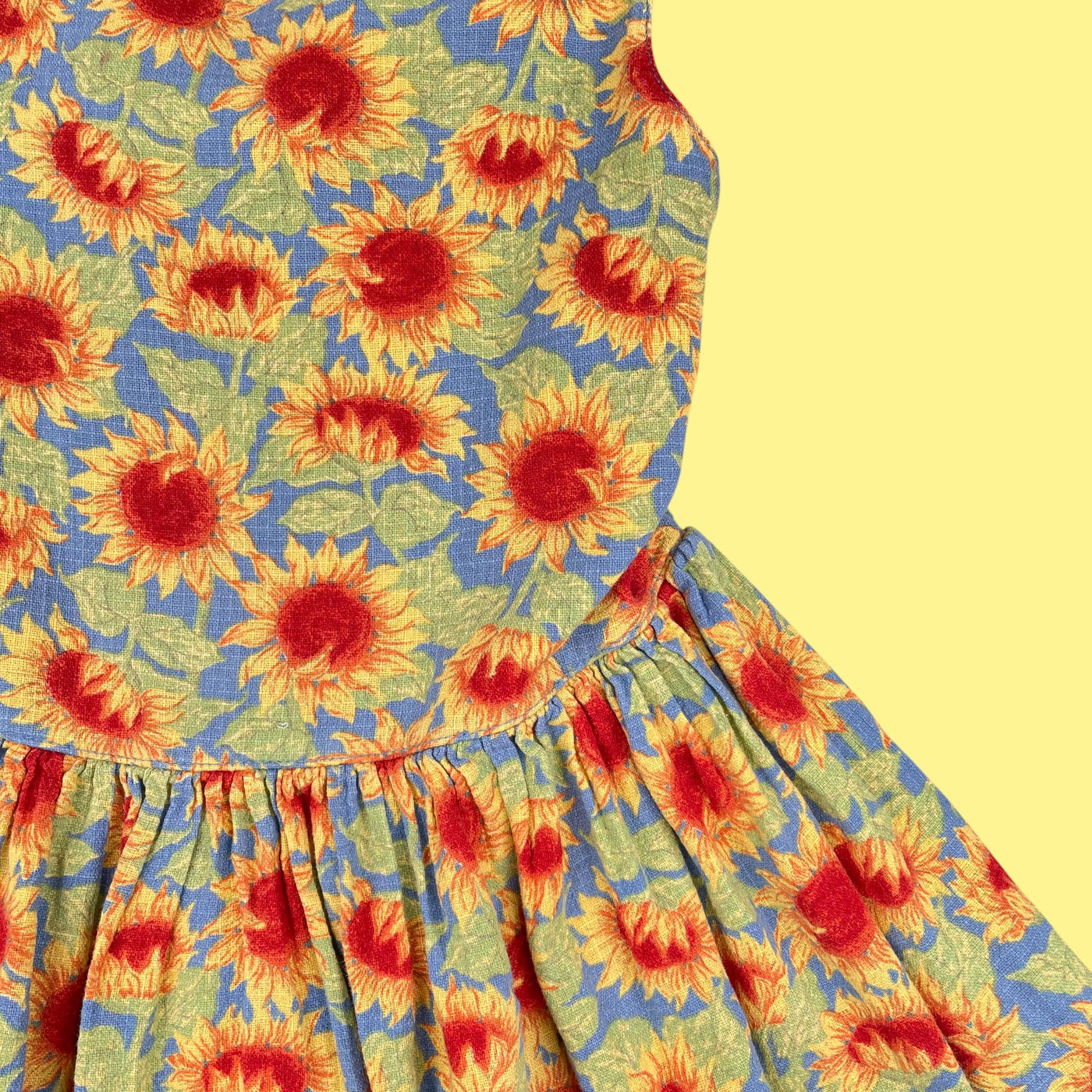 Robe tournesols 2-3 ans