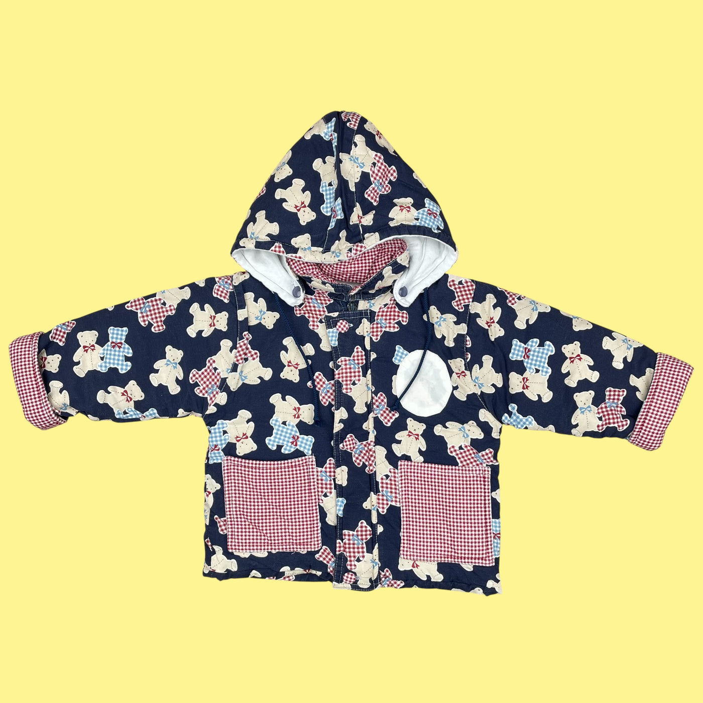 Manteau nounours vintage 12-18 mois