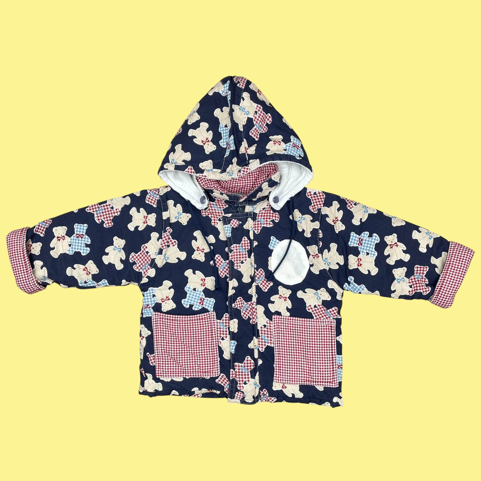 Manteau nounours vintage 12-18 mois