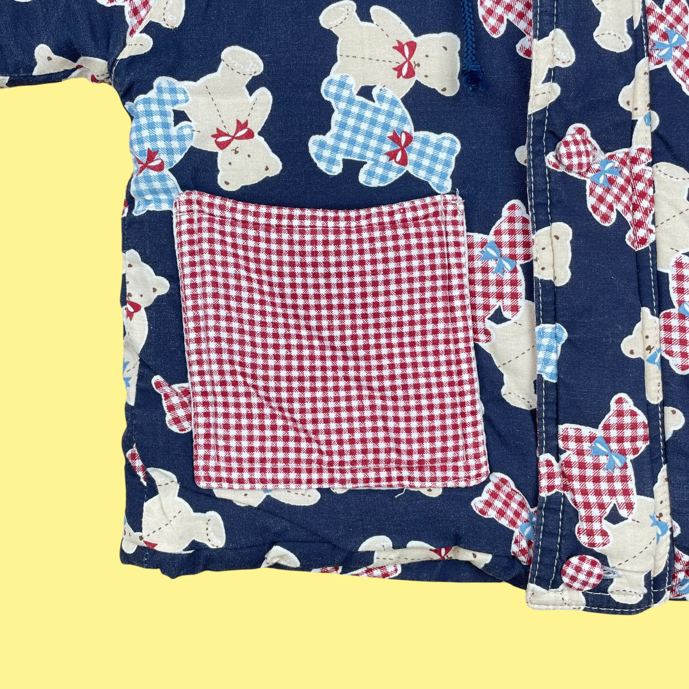 Manteau nounours vintage 12-18 mois