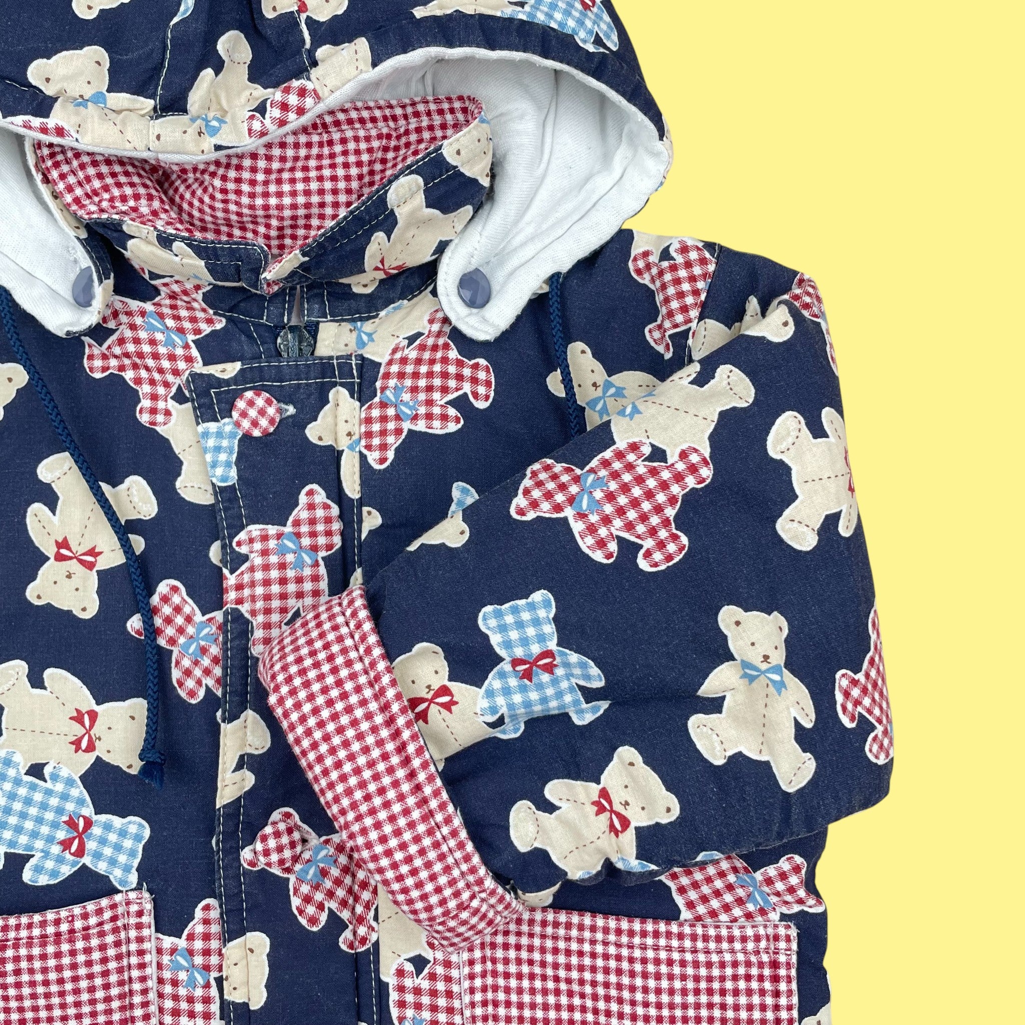 Manteau nounours vintage 12-18 mois