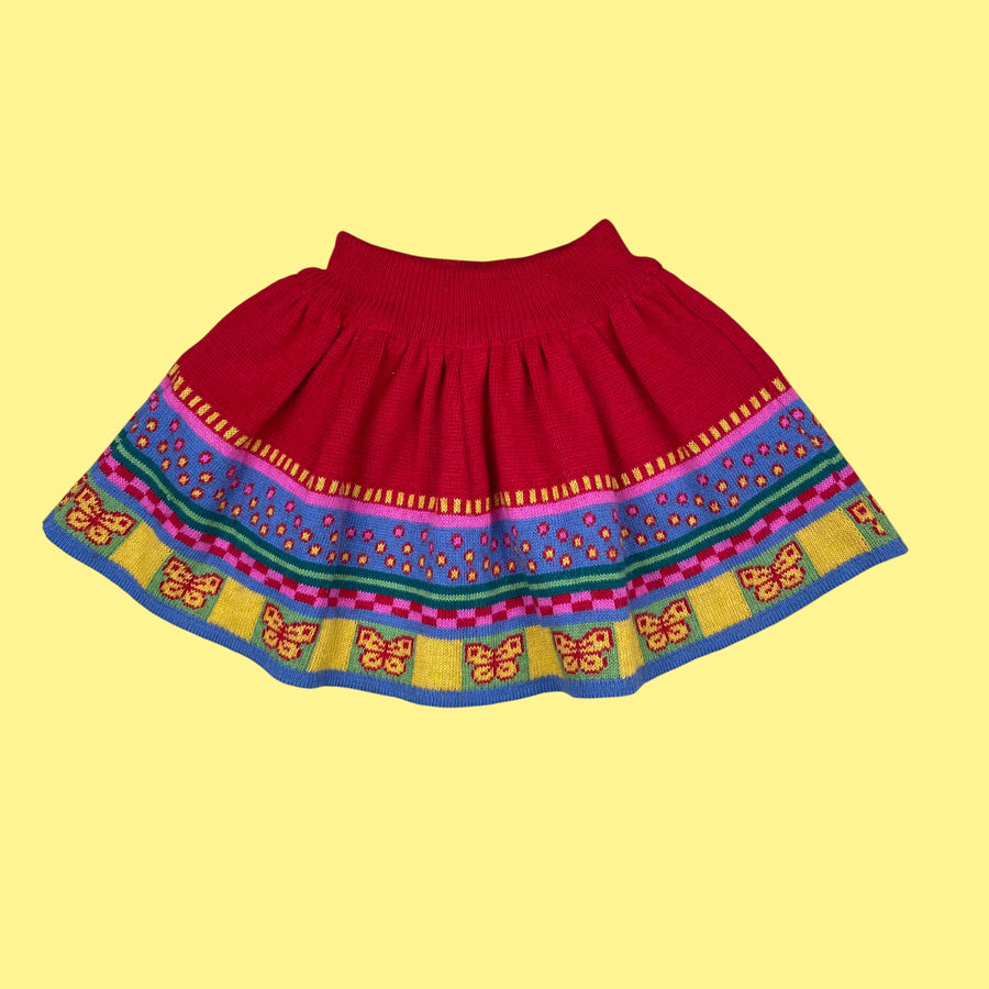 Jupe maille vintage 3 ans