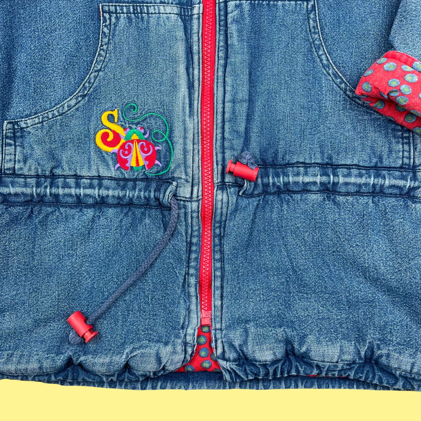 Manteau jean vintage 4 ans