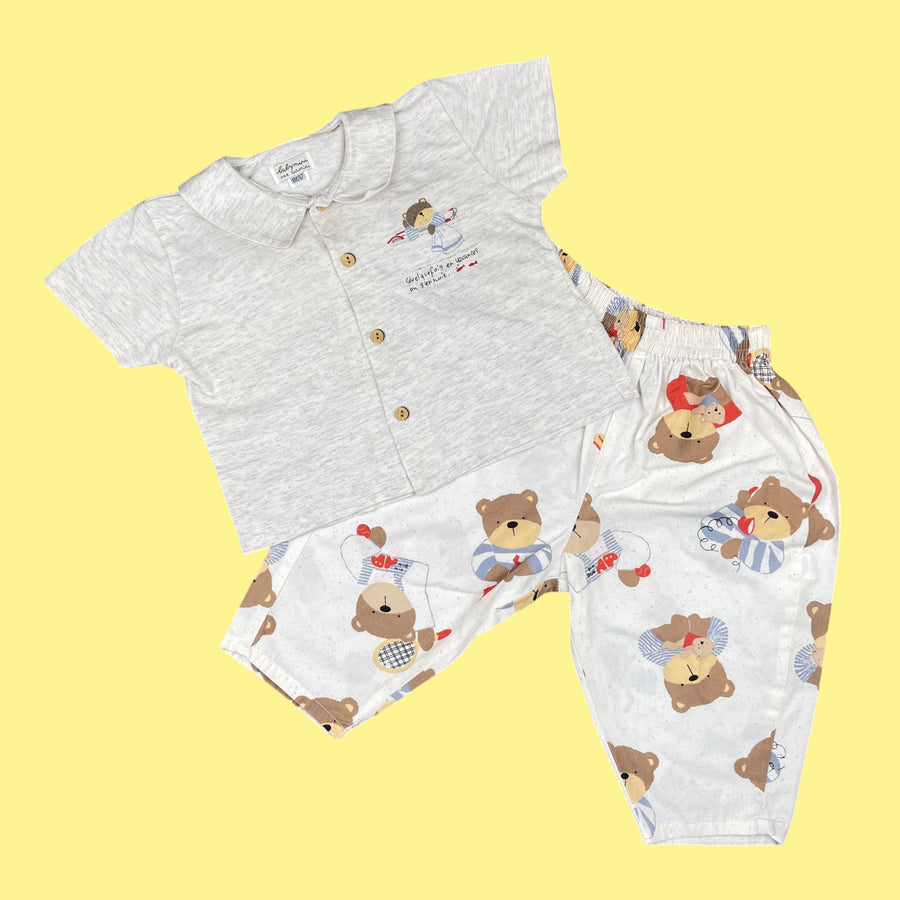 Ensemble vintage Catimini 9 mois