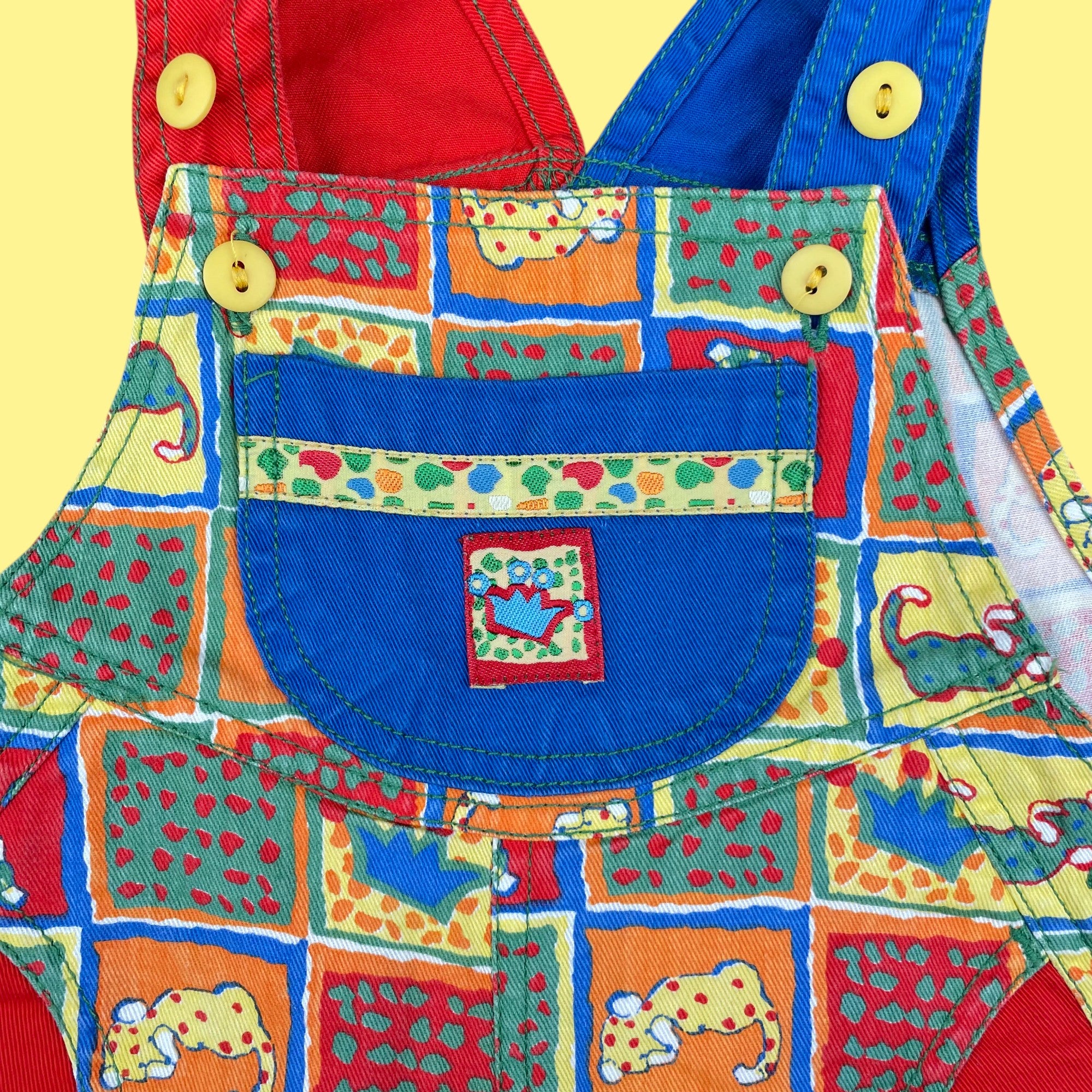 Salopette multicolore 3-6 mois