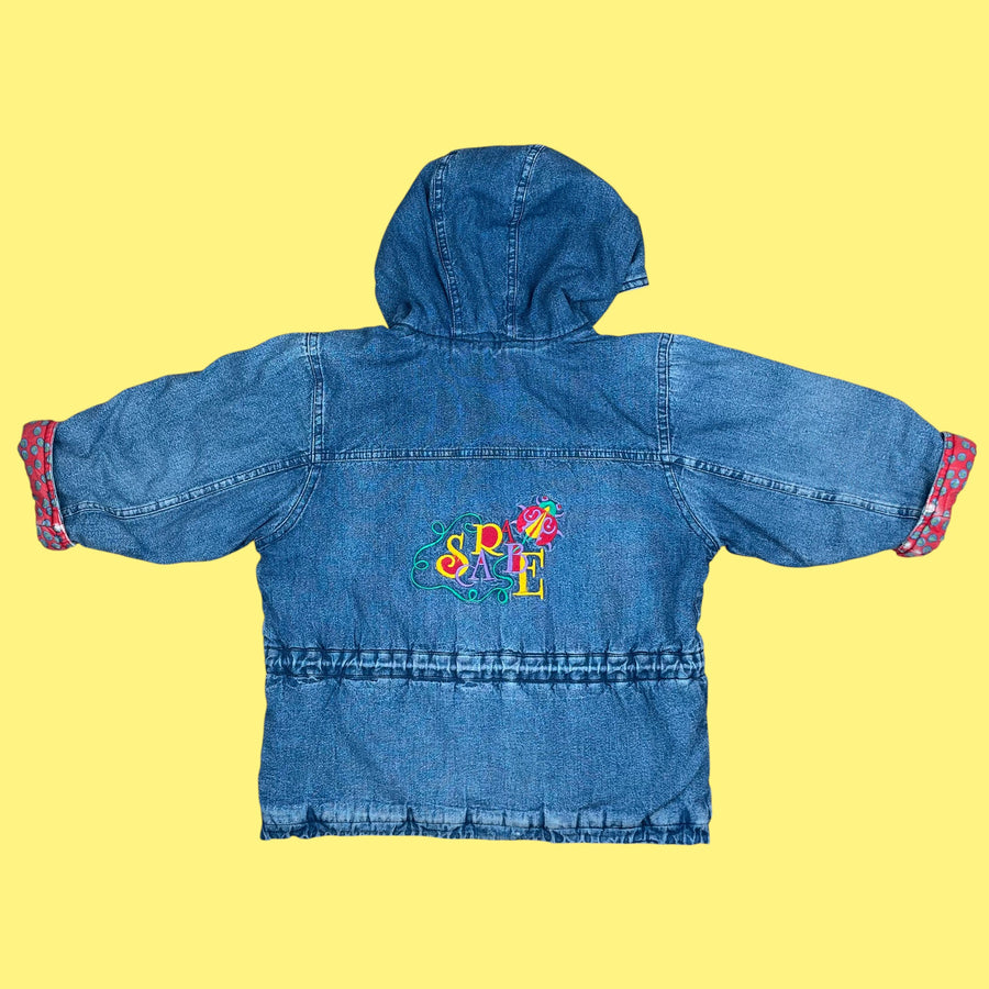 Manteau jean vintage 4 ans