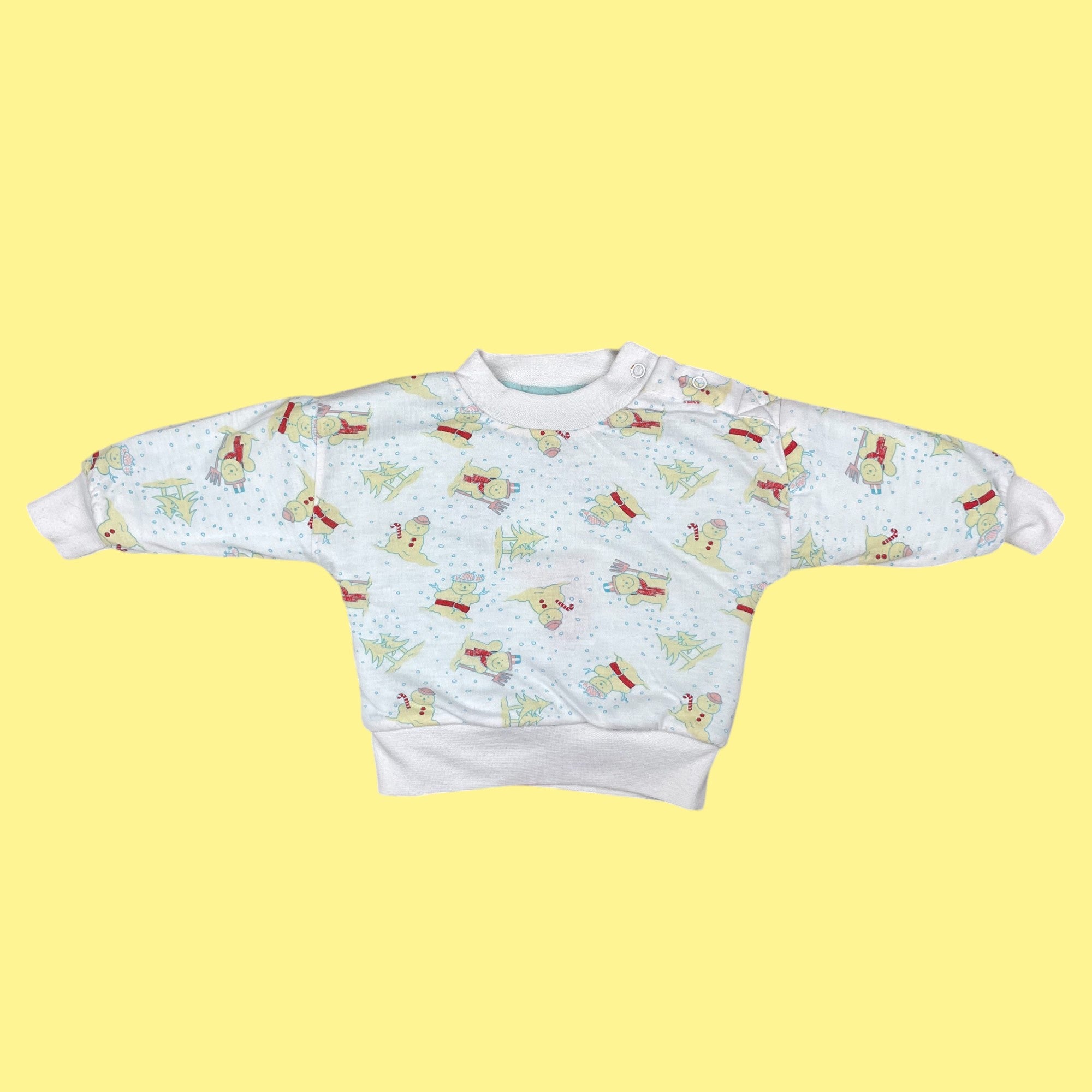 Sweat bonhomme de neige 3 mois