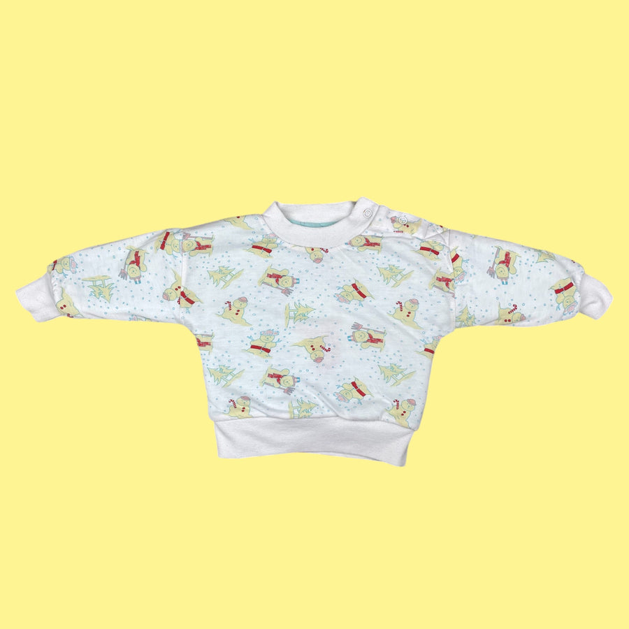 Sweat bonhomme de neige 3 mois