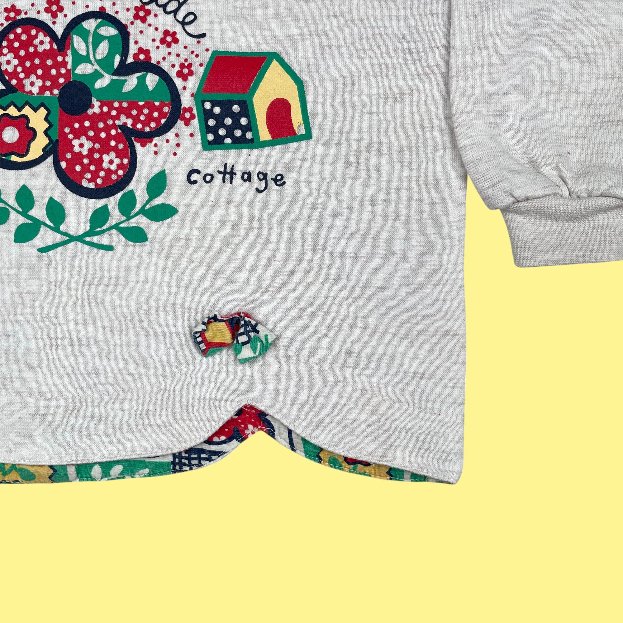Sweat fleur 2 ans