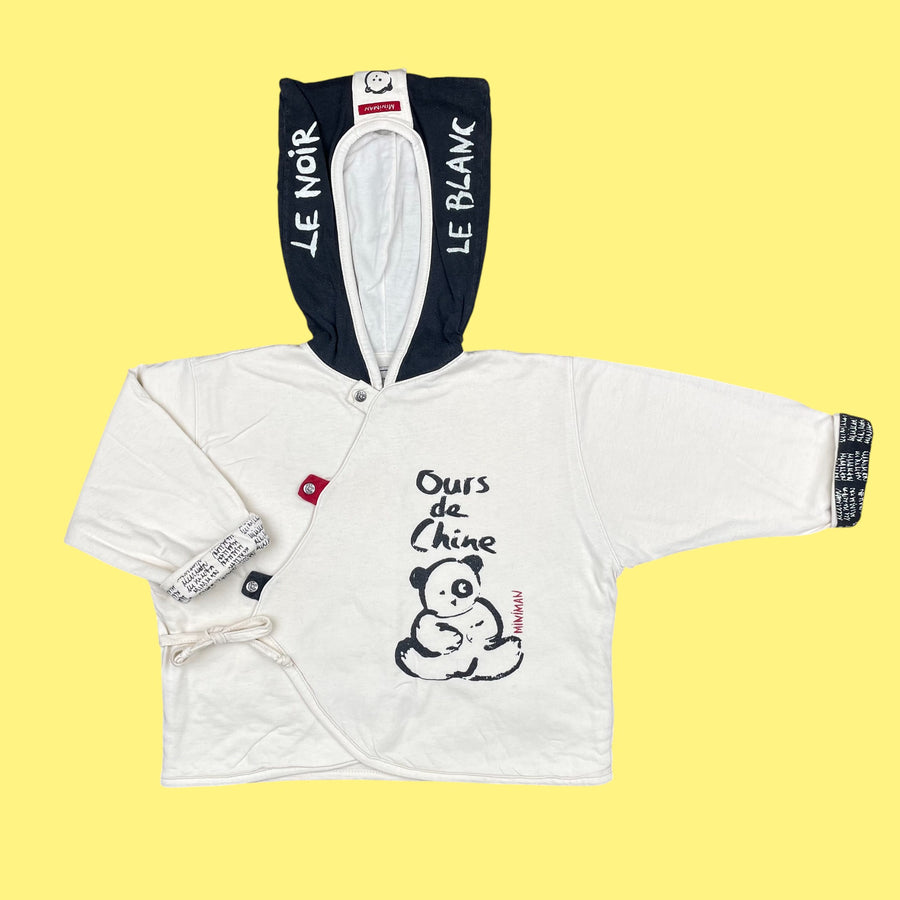 Pull Miniman vintage ourson 2 ans