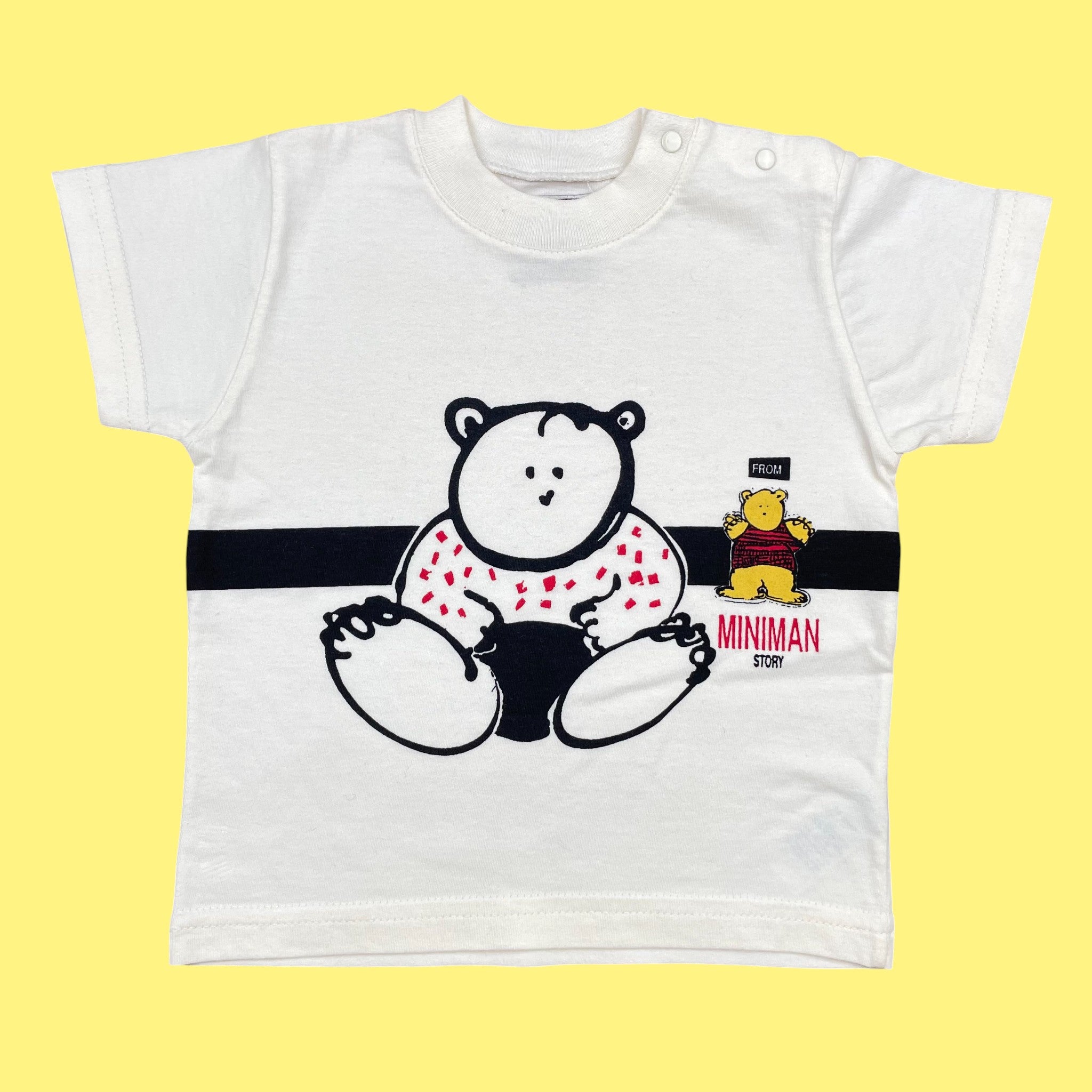 T-shirt Miniman vintage ourson 2 ans