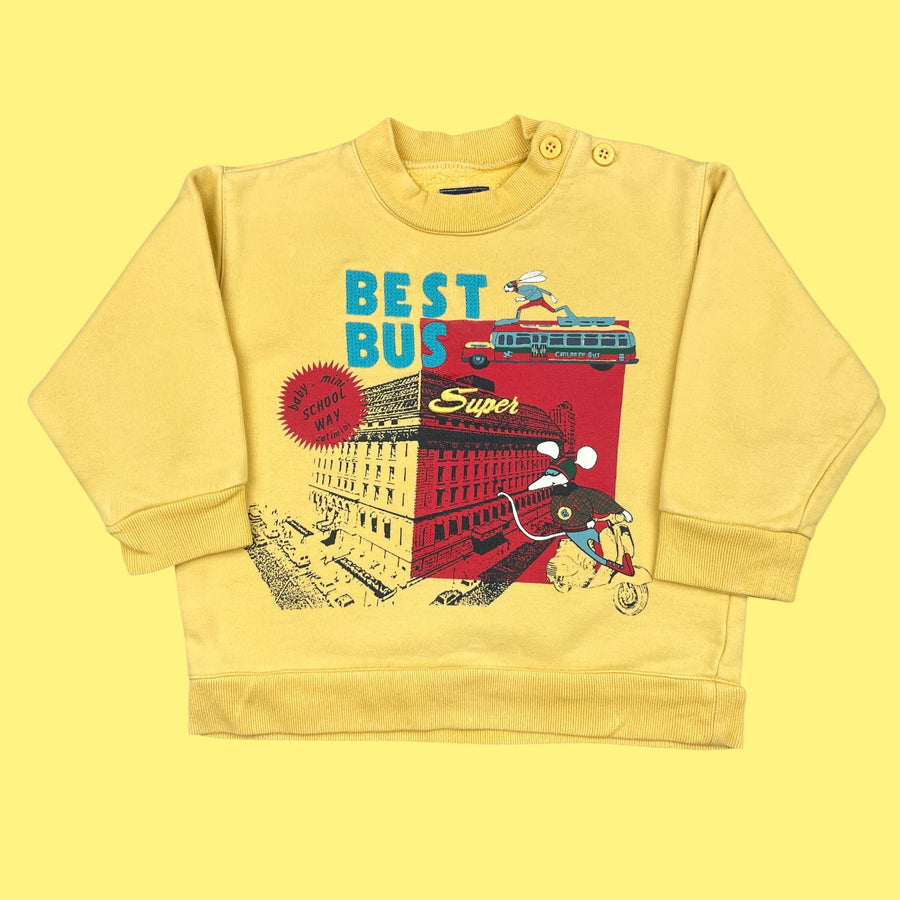 Sweat vintage Catimini lapin 18 mois