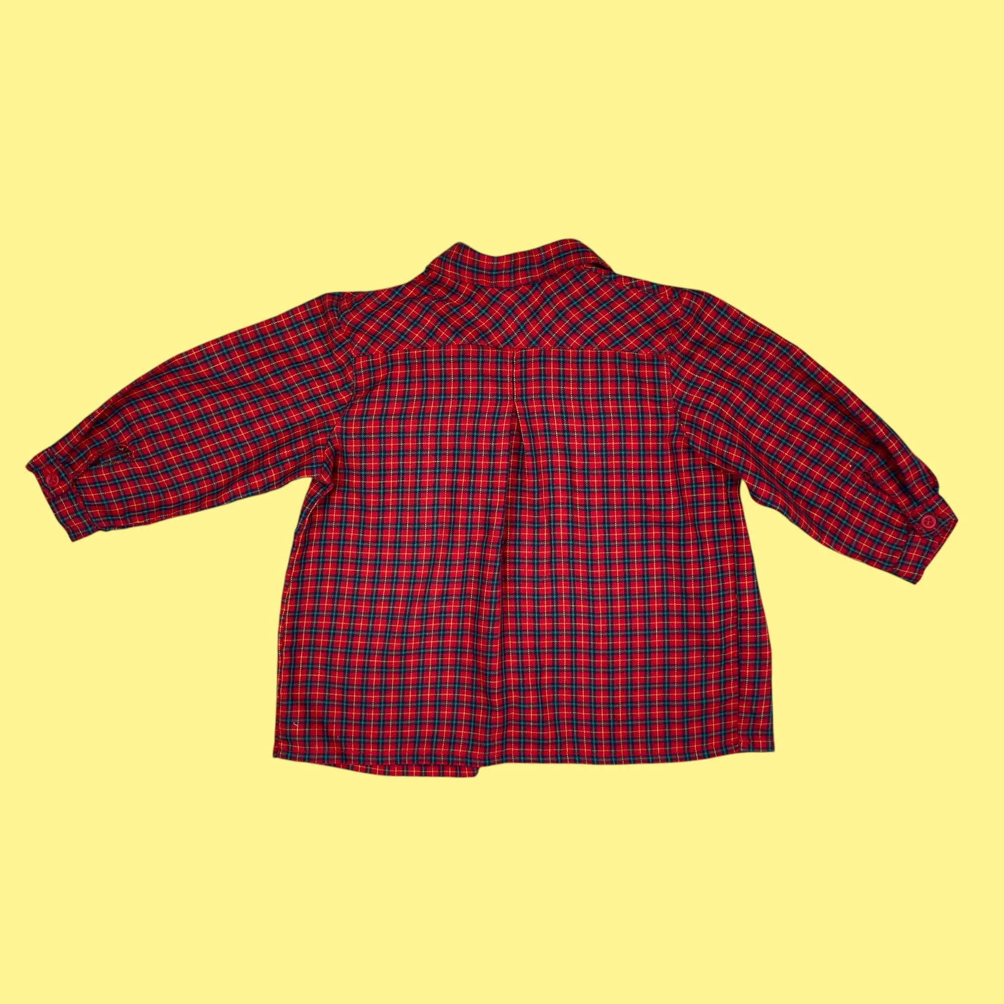 Chemisier tartan neuf 12-18 mois