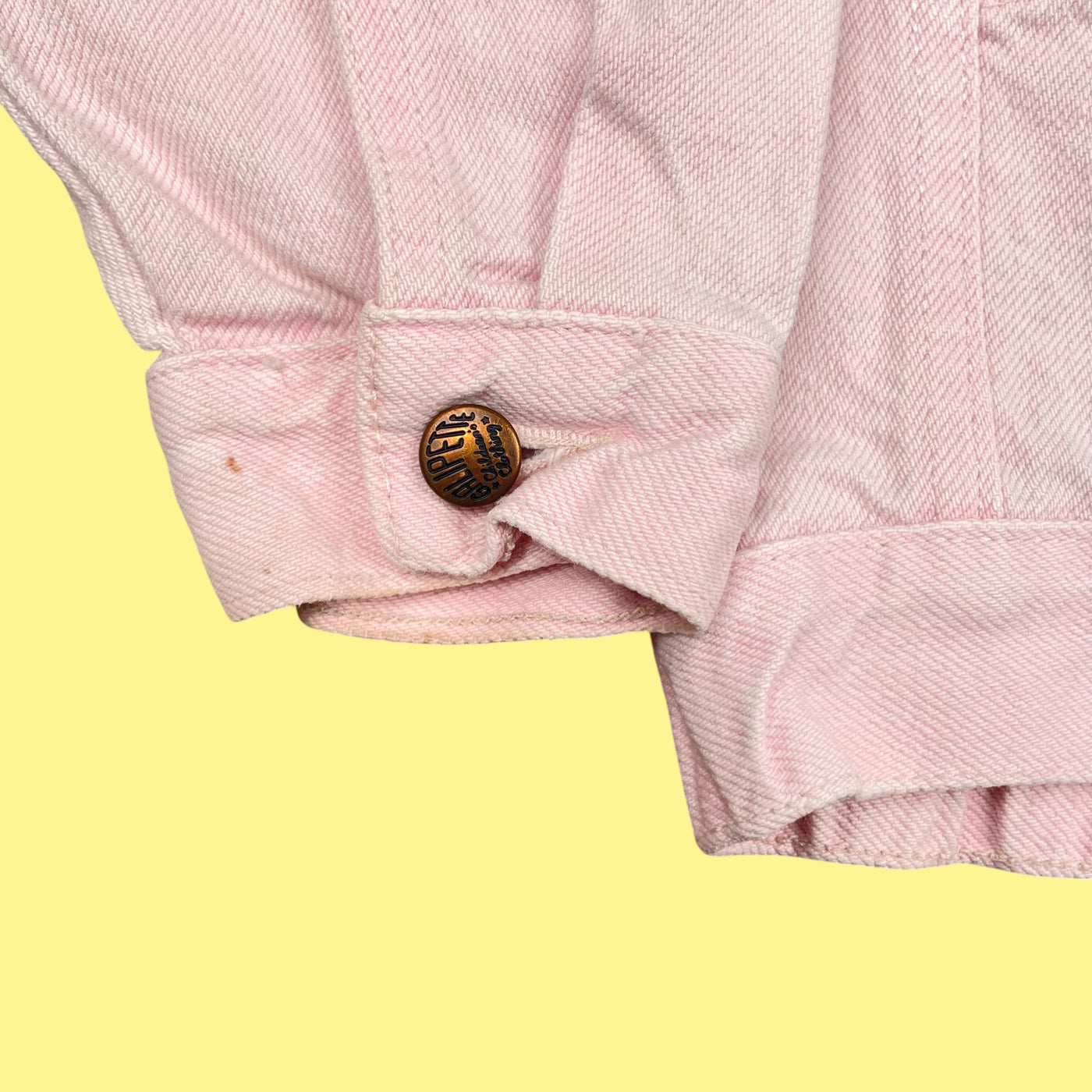 Veste jean fleurs 3-4 ans