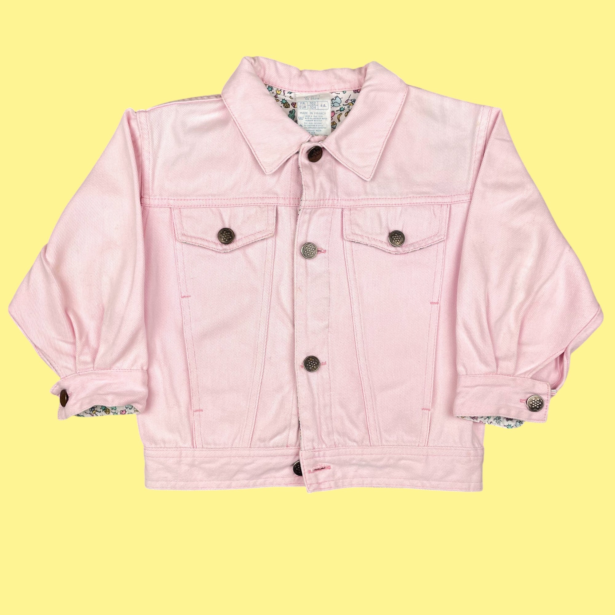 Veste jean 3-4 ans
