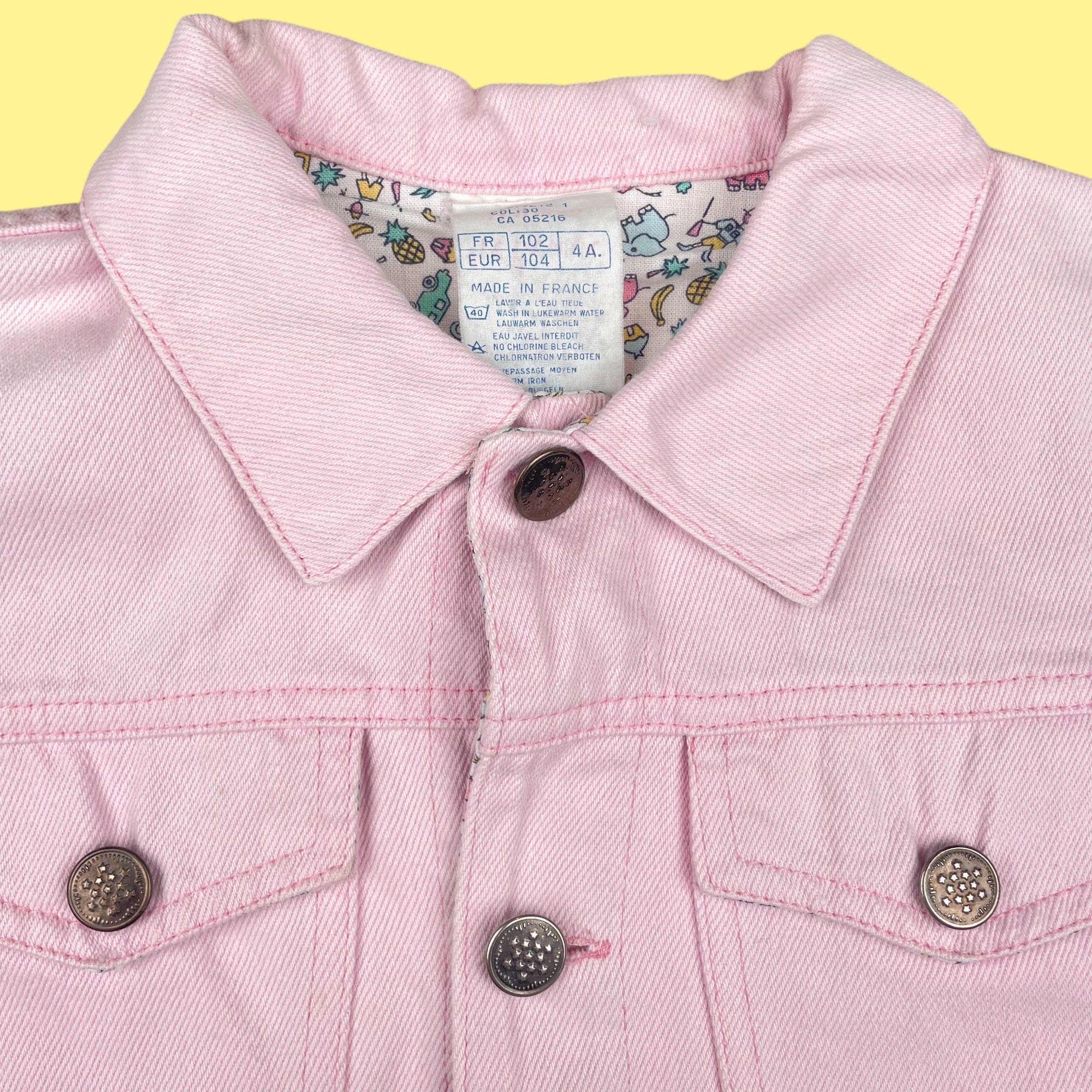 Veste jean 3-4 ans