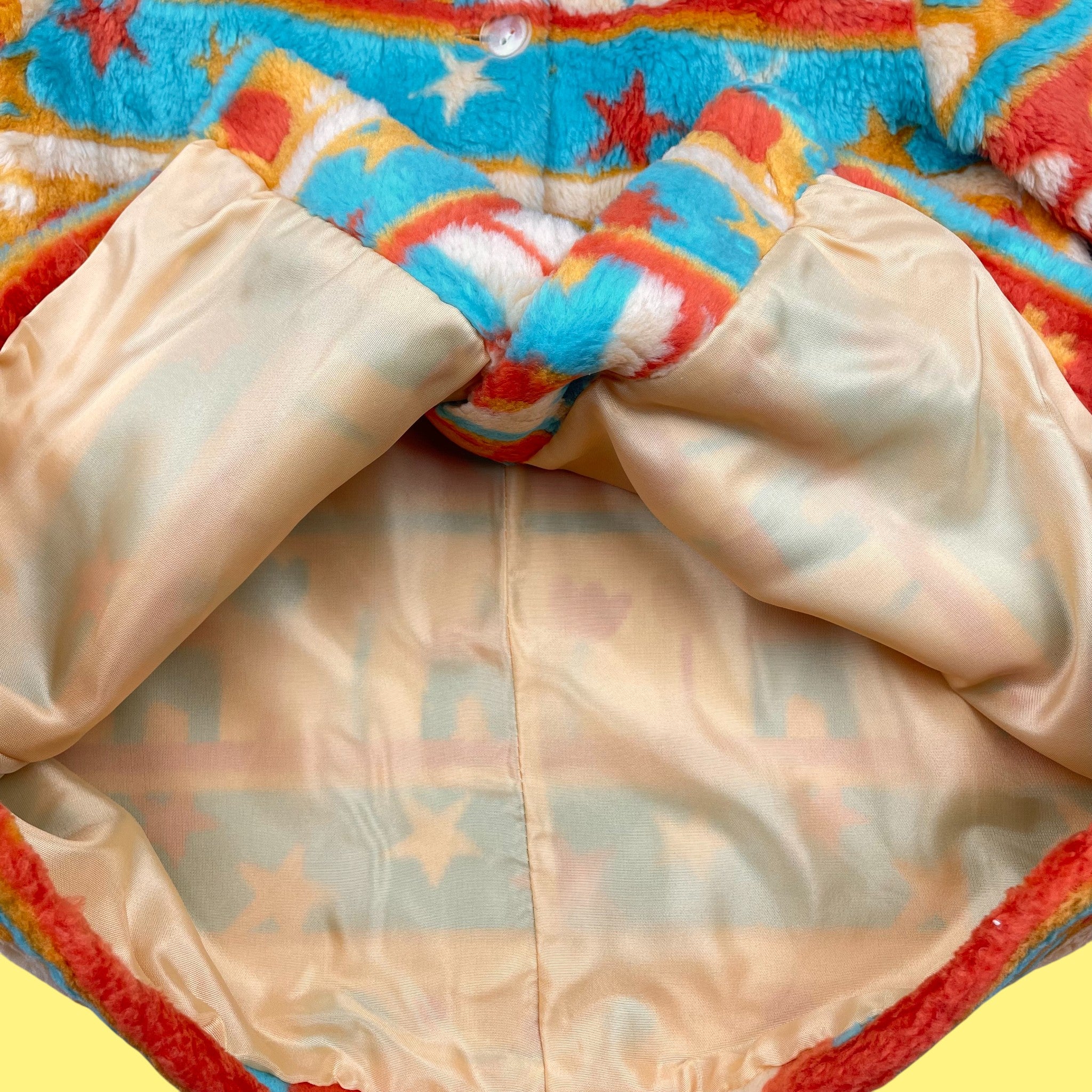 Manteau fausse fourrure vintage 12 mois à 2 ans