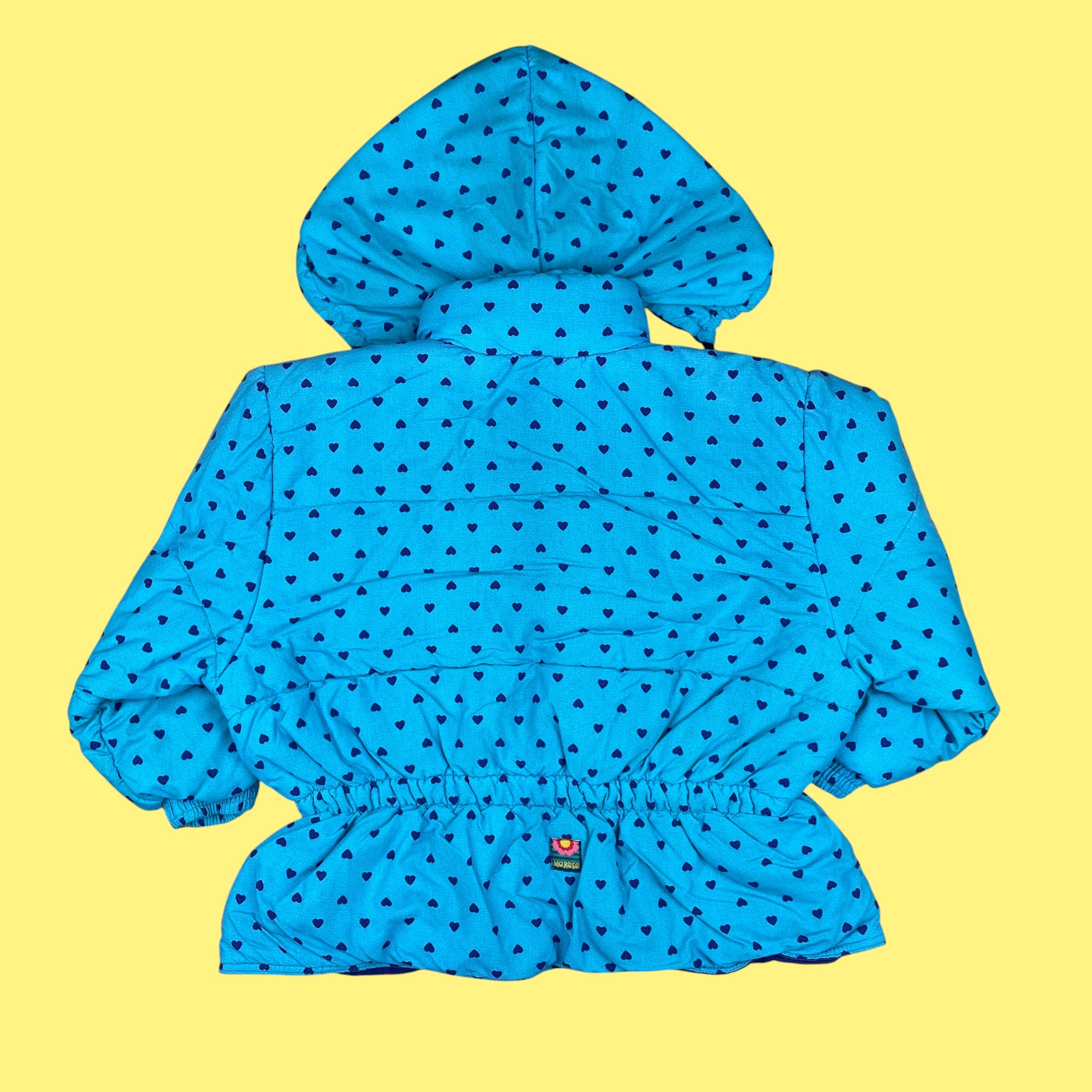 Manteau coeurs vintage 4-5 ans