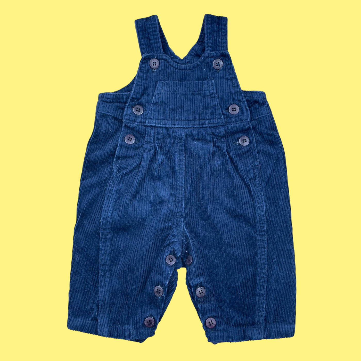 Salopette velours côtelé vintage 1 mois