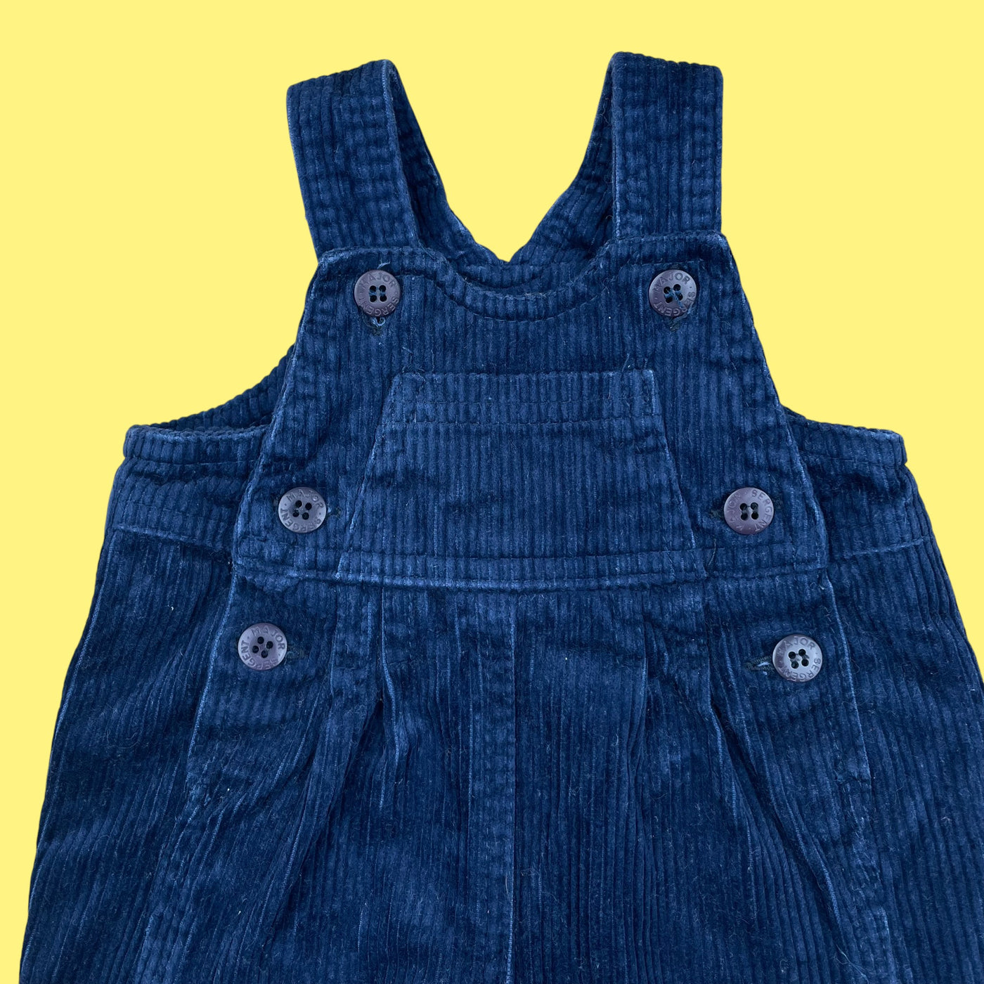 Salopette velours côtelé vintage 1 mois