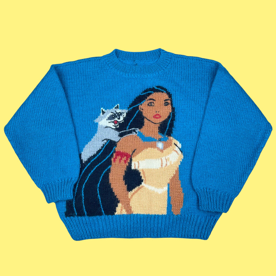 Pull Pocahontas fait main 7 ans