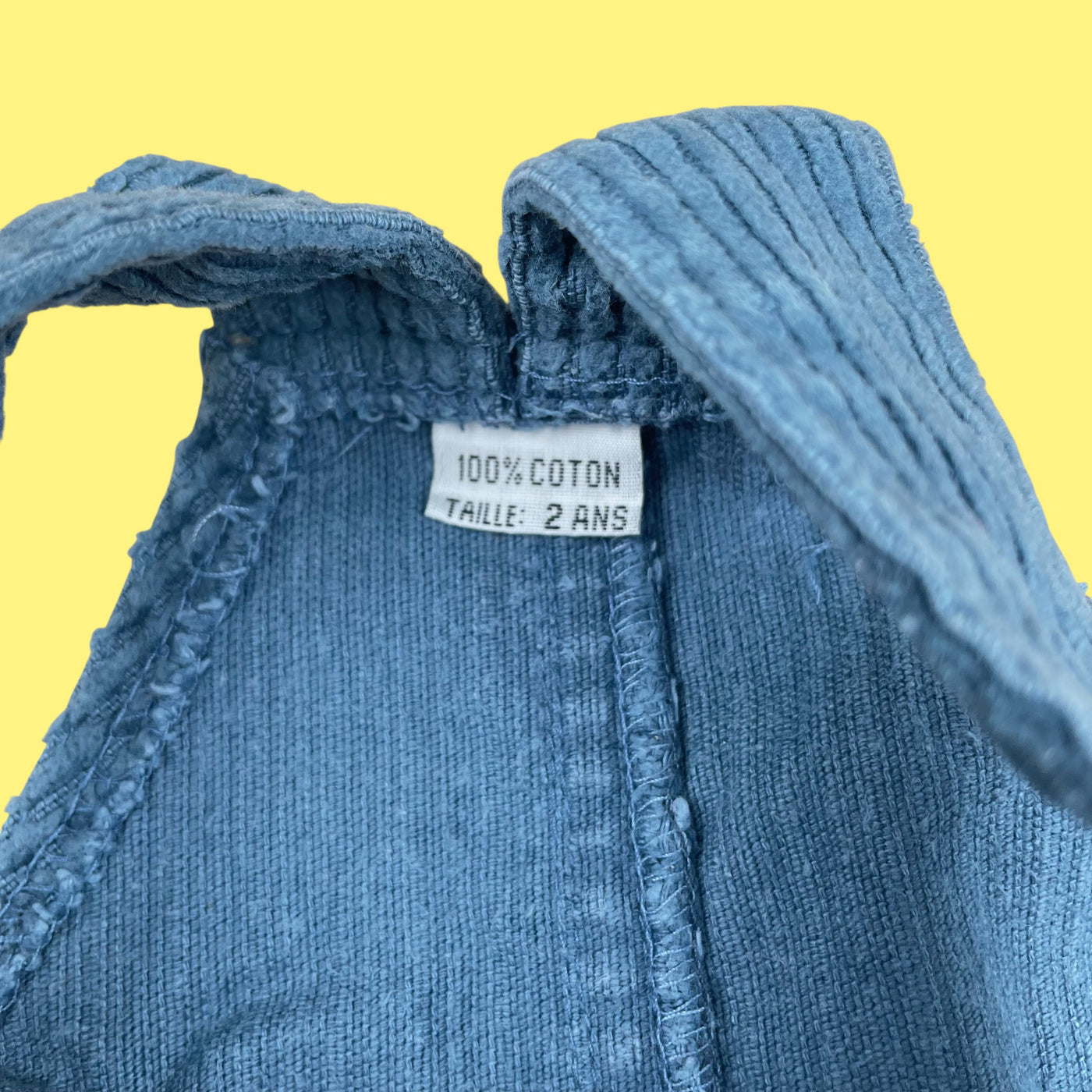 Salopette velours vintage 18 mois