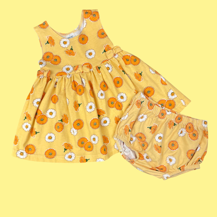 Robe marguerites 6 mois