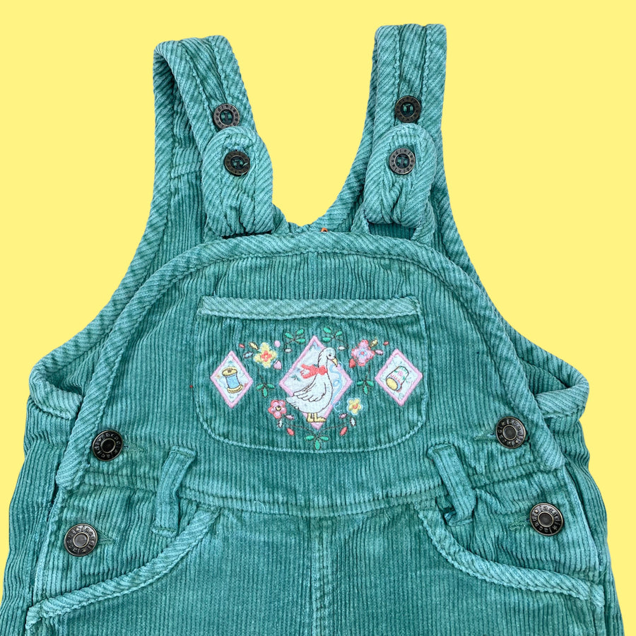 Salopette velours Jacadi vintage 18-24 mois