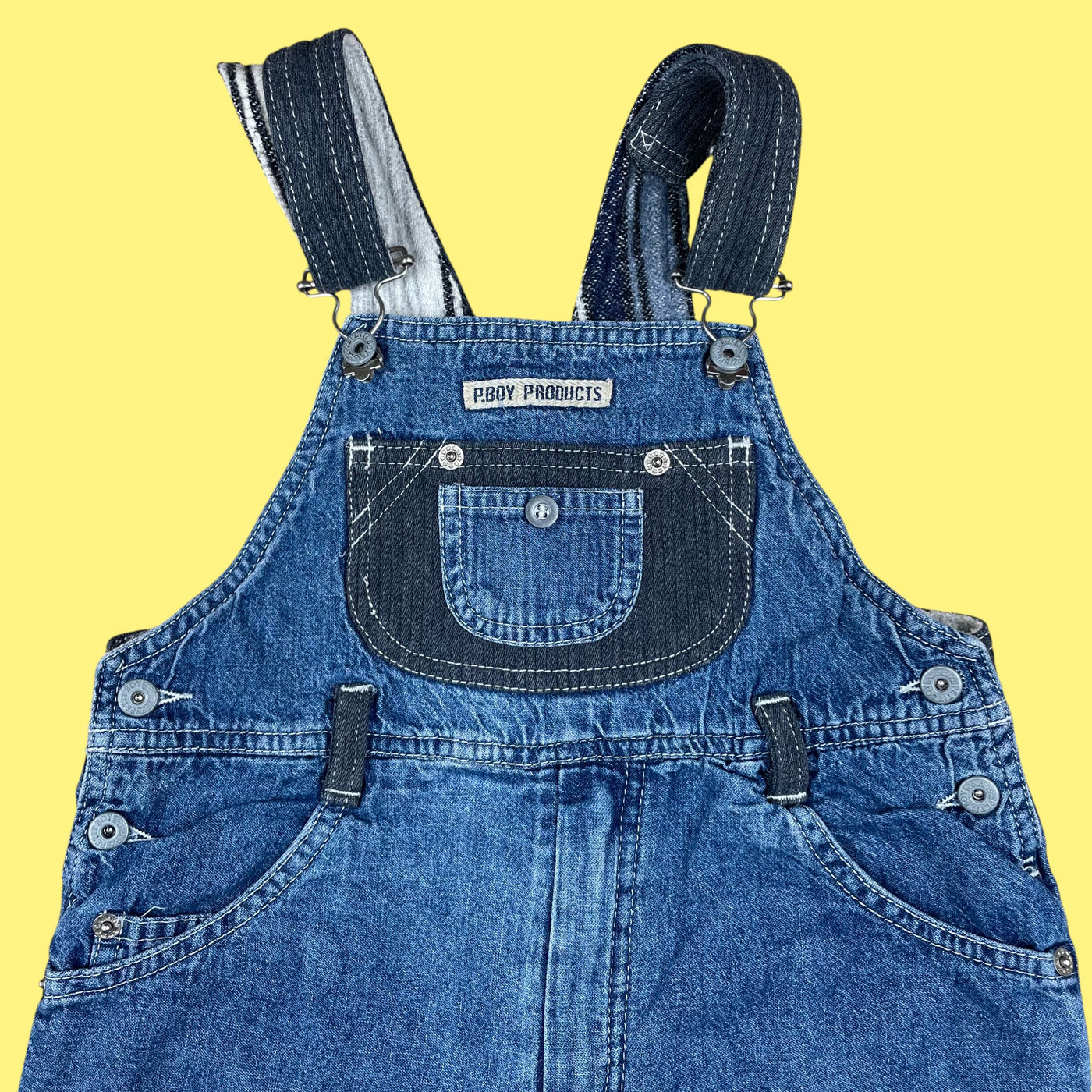 Salopette jean doublée vintage 4 ans