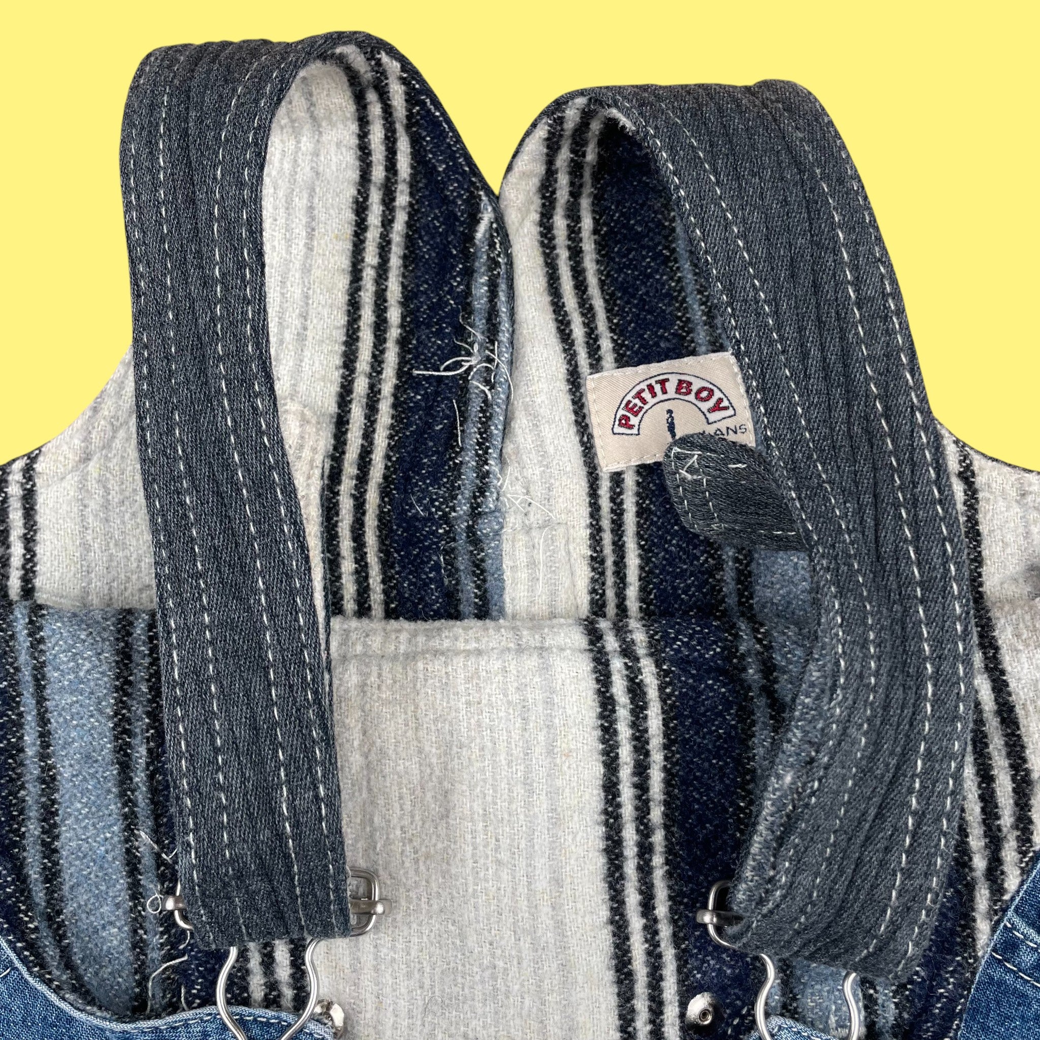 Salopette jean doublée vintage 4 ans