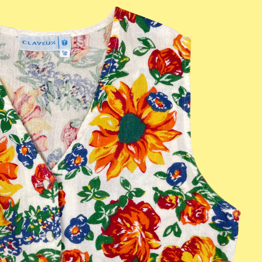 Veste tournesol 8 ans