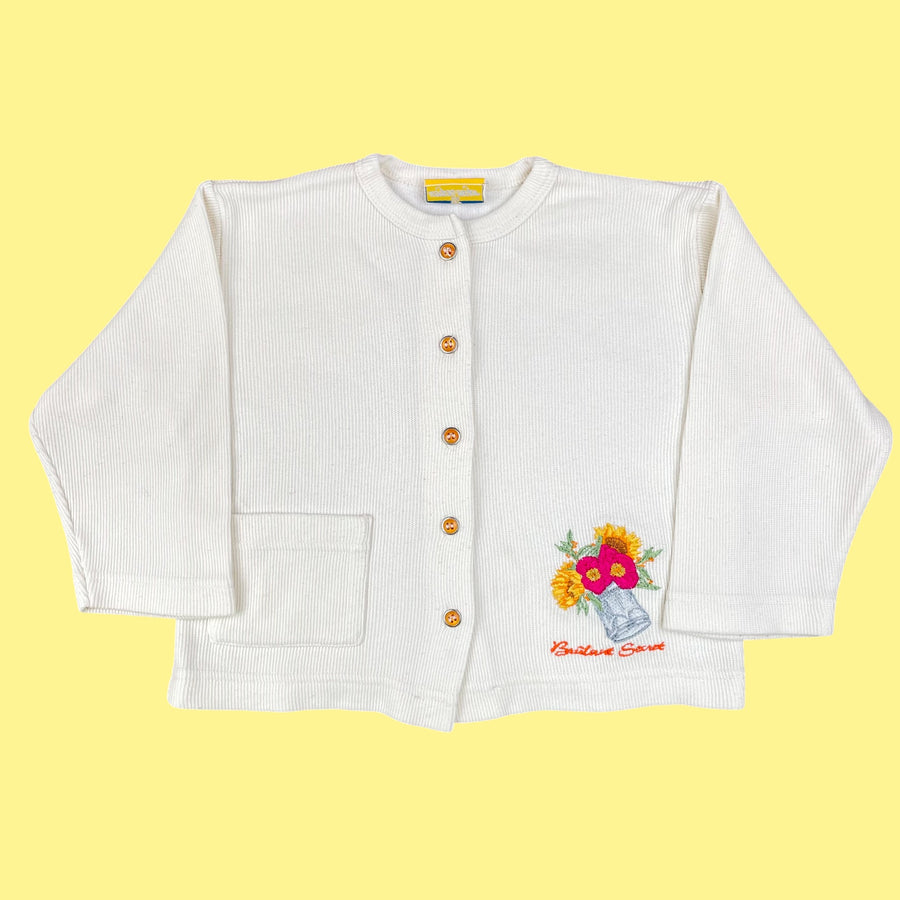 Gilet fleur 2-3 ans