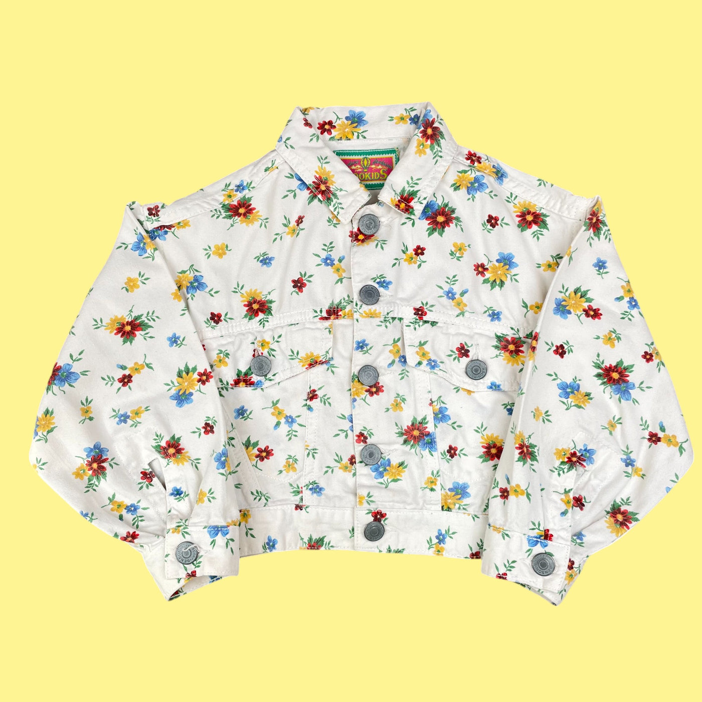 Veste fleurie 3 ans