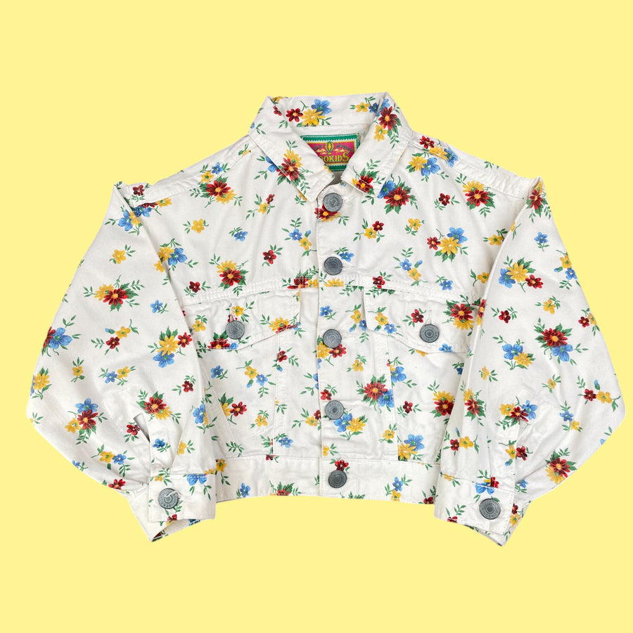Veste fleurie 3 ans