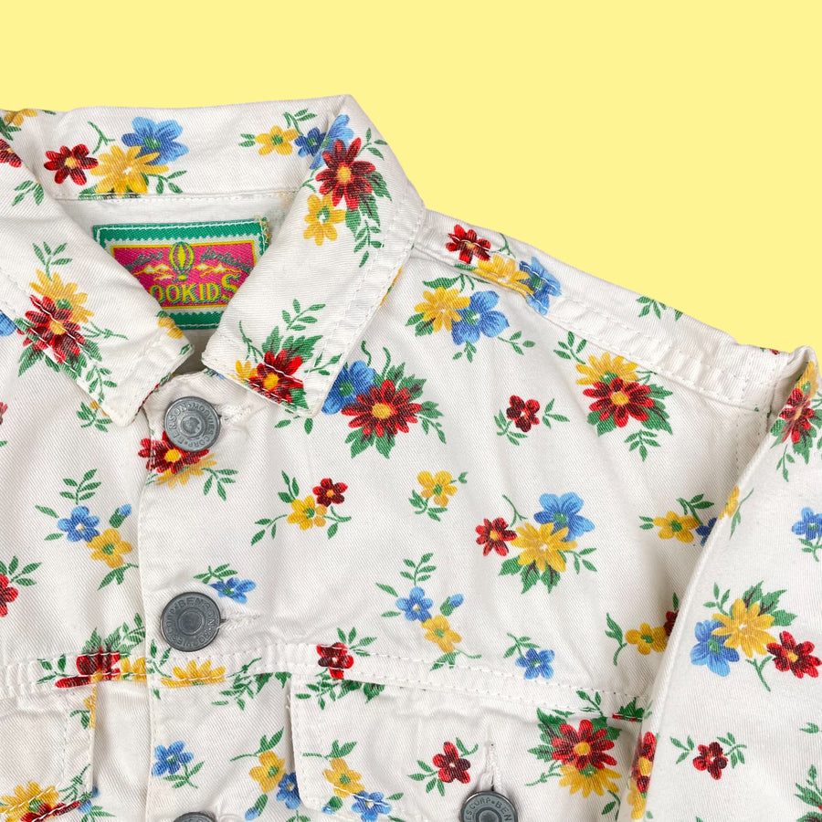 Veste fleurie 3 ans