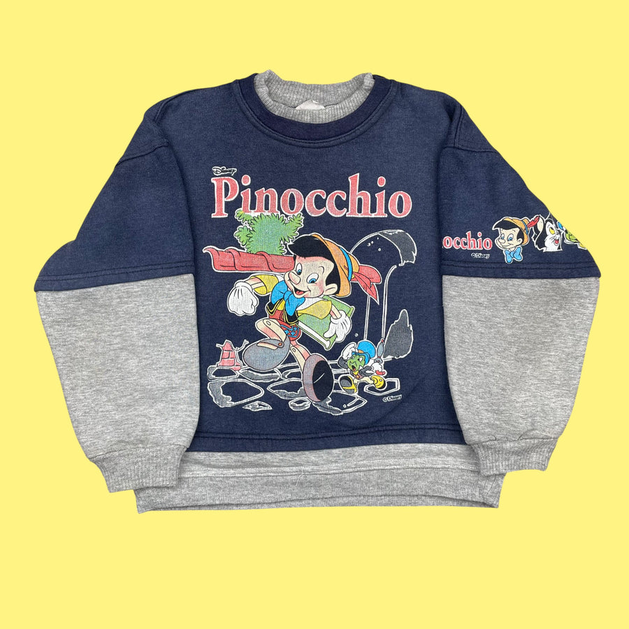 Sweat Pinocchio vintage 5-6 ans